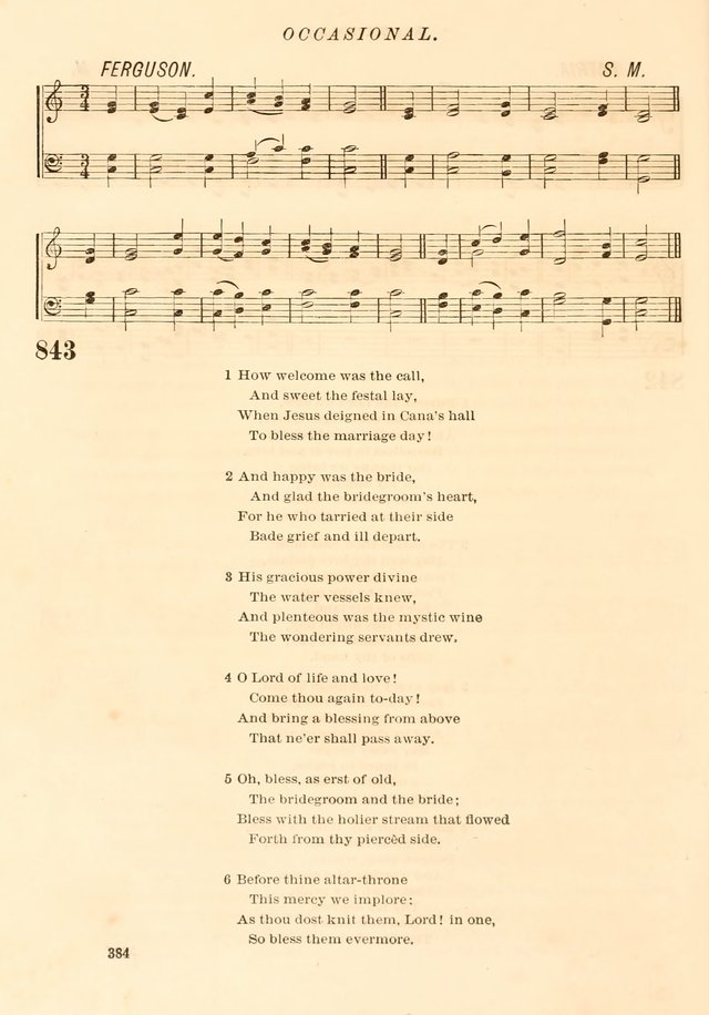 The Presbyterian Hymnal page 384