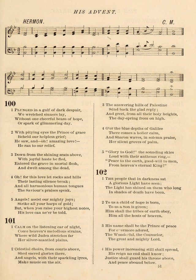 The Presbyterian Hymnal page 51