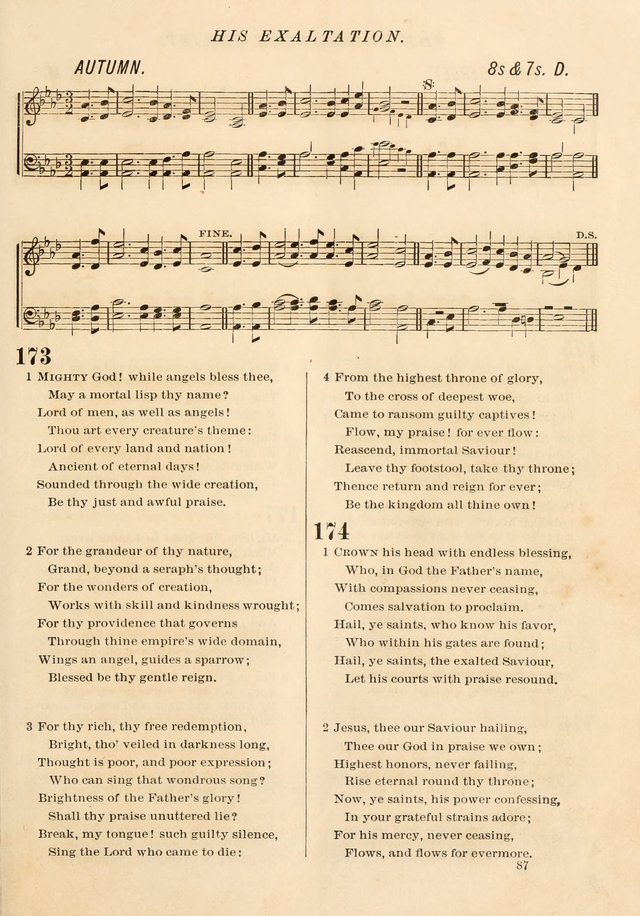 The Presbyterian Hymnal page 87