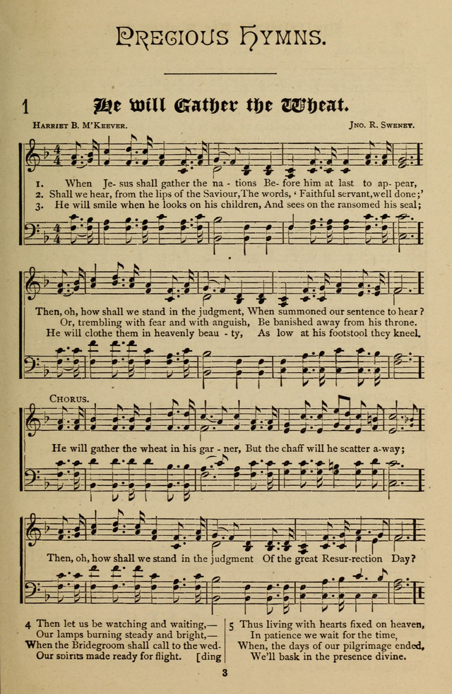 Precious Hymns for Times of Refreshing and Revival page 1