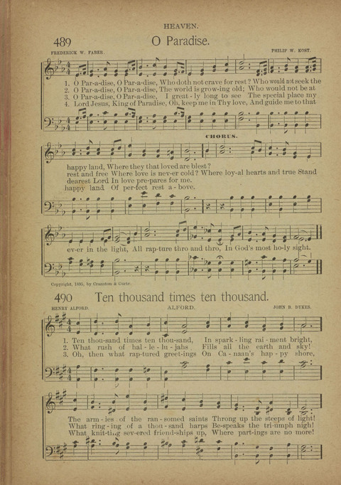 The Praise Hymnal: a collection of hymns and tunes page 439