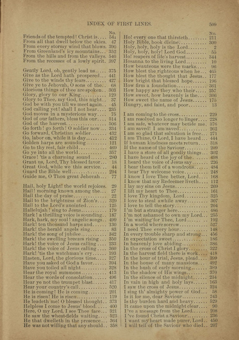 The Praise Hymnal: a collection of hymns and tunes page 506
