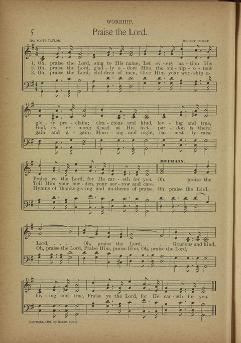 The Praise Hymnal: a collection of hymns and tunes page 69