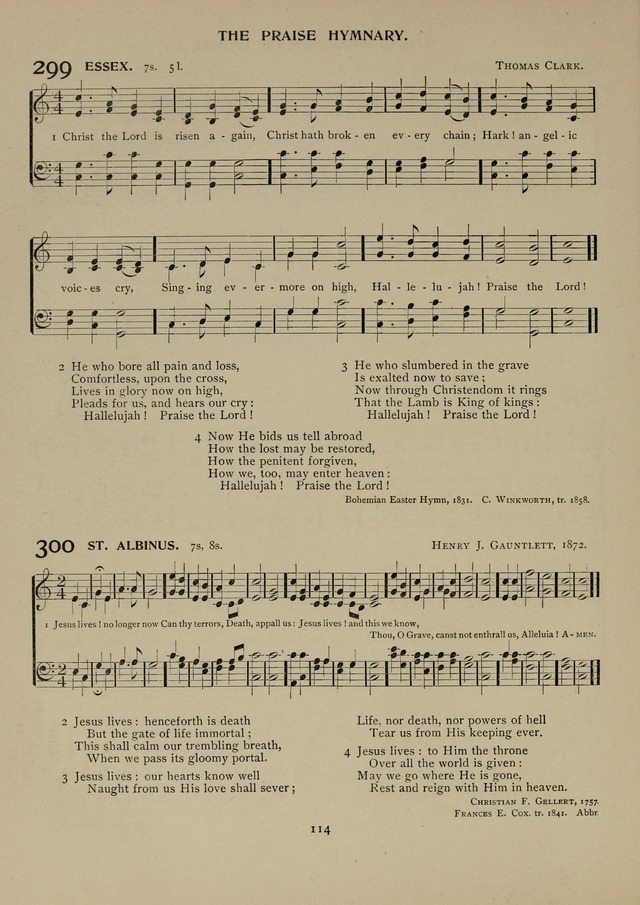 The Praise Hymnary: a collection of sacred song page 109