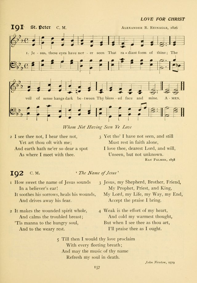 The Pilgrim Hymnal page 157