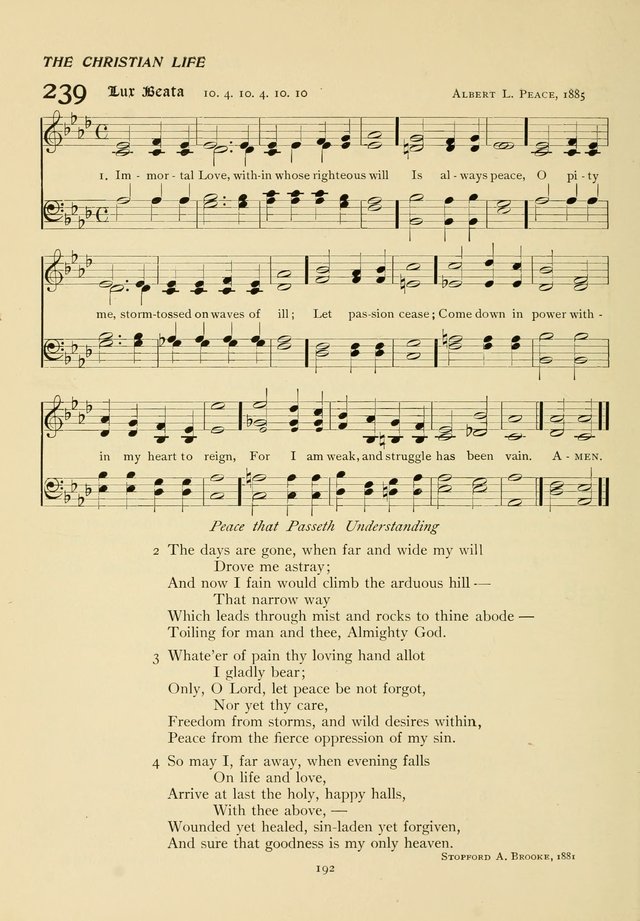 The Pilgrim Hymnal page 192