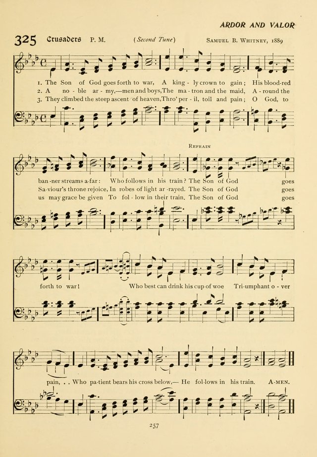 The Pilgrim Hymnal page 257