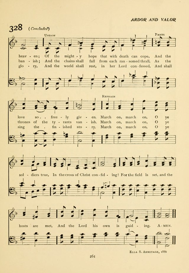 The Pilgrim Hymnal page 261