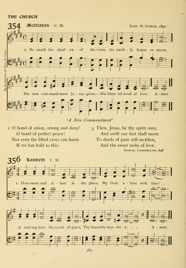 The Pilgrim Hymnal page 282