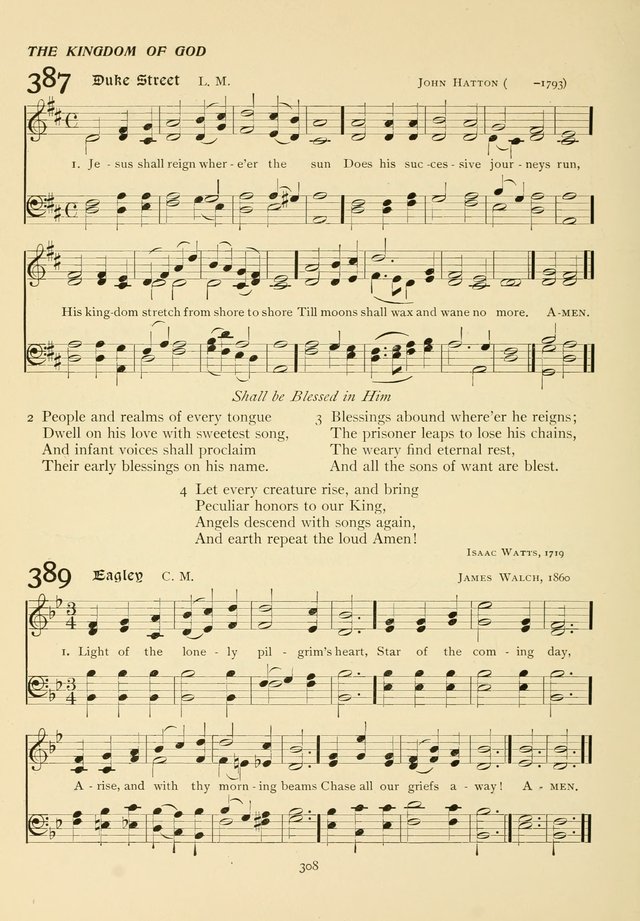 The Pilgrim Hymnal page 308