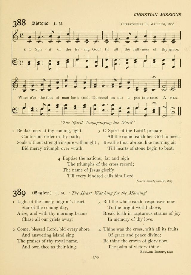 The Pilgrim Hymnal page 309