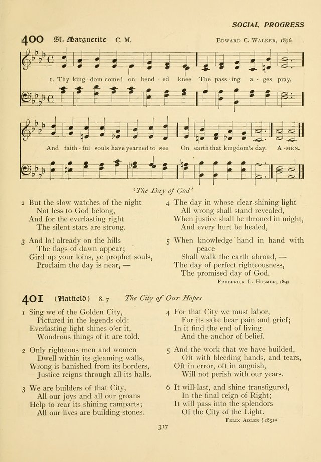 The Pilgrim Hymnal page 317