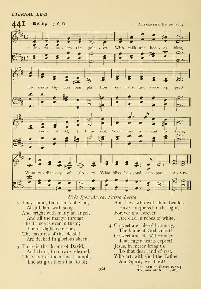 The Pilgrim Hymnal page 352