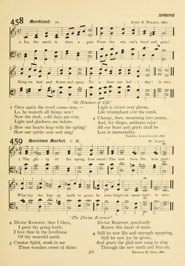 The Pilgrim Hymnal page 367