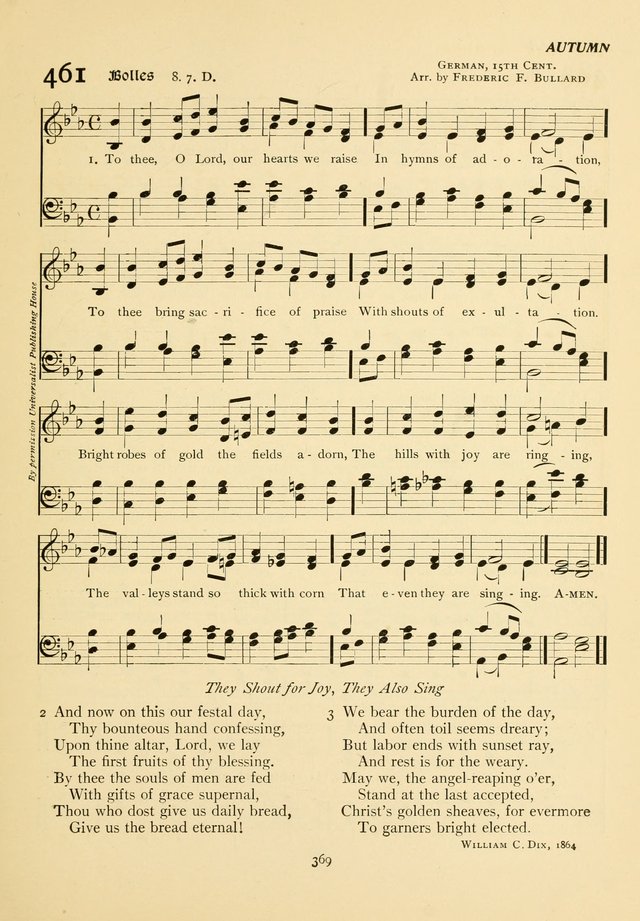 The Pilgrim Hymnal page 369