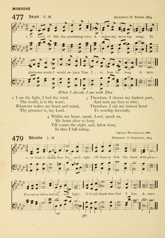 The Pilgrim Hymnal page 382