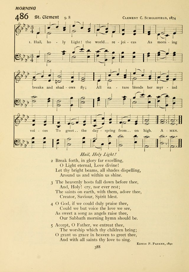 The Pilgrim Hymnal page 388