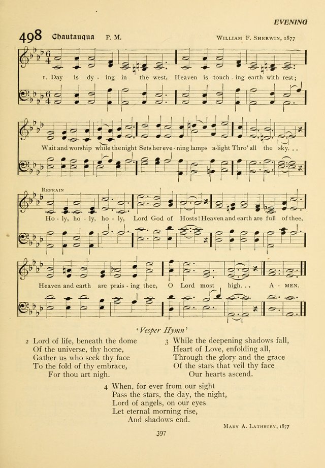 The Pilgrim Hymnal page 397