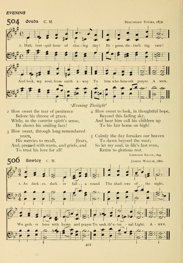 The Pilgrim Hymnal page 402