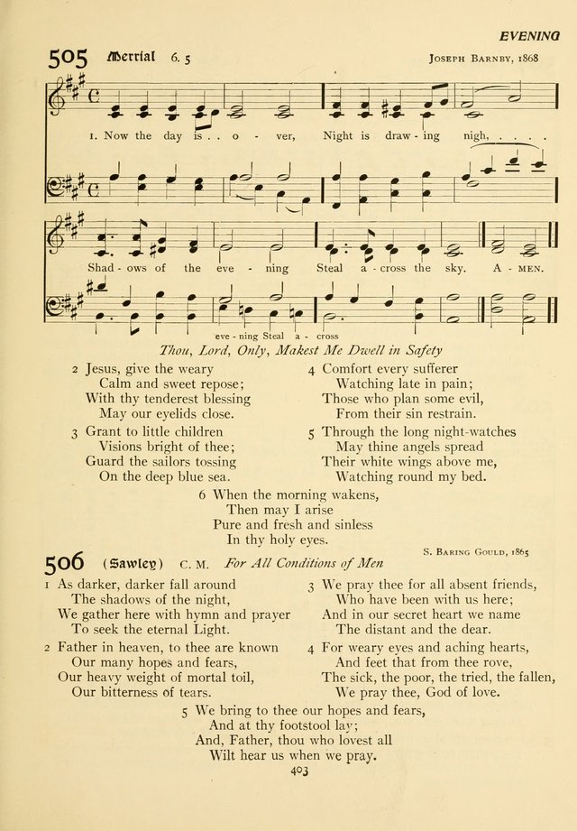 The Pilgrim Hymnal page 403