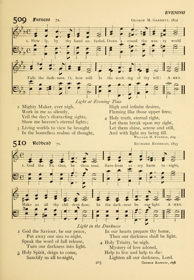 The Pilgrim Hymnal page 405