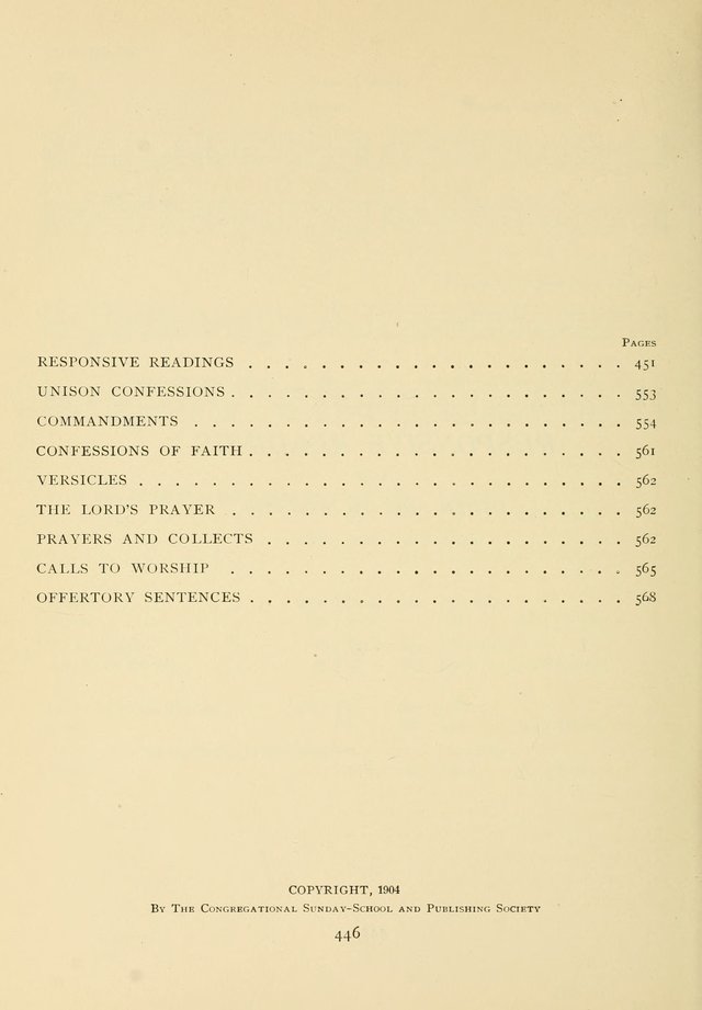 The Pilgrim Hymnal page 446