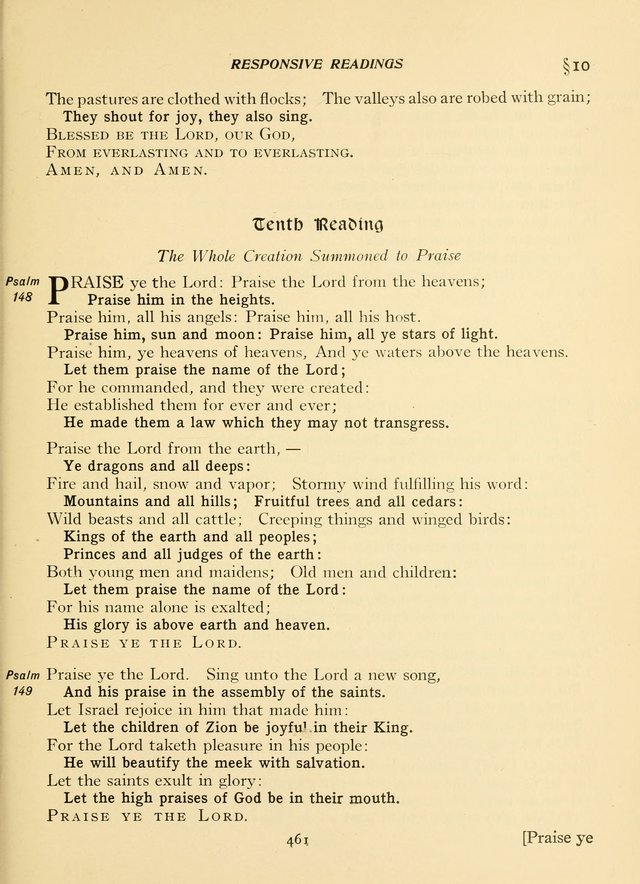 The Pilgrim Hymnal page 461