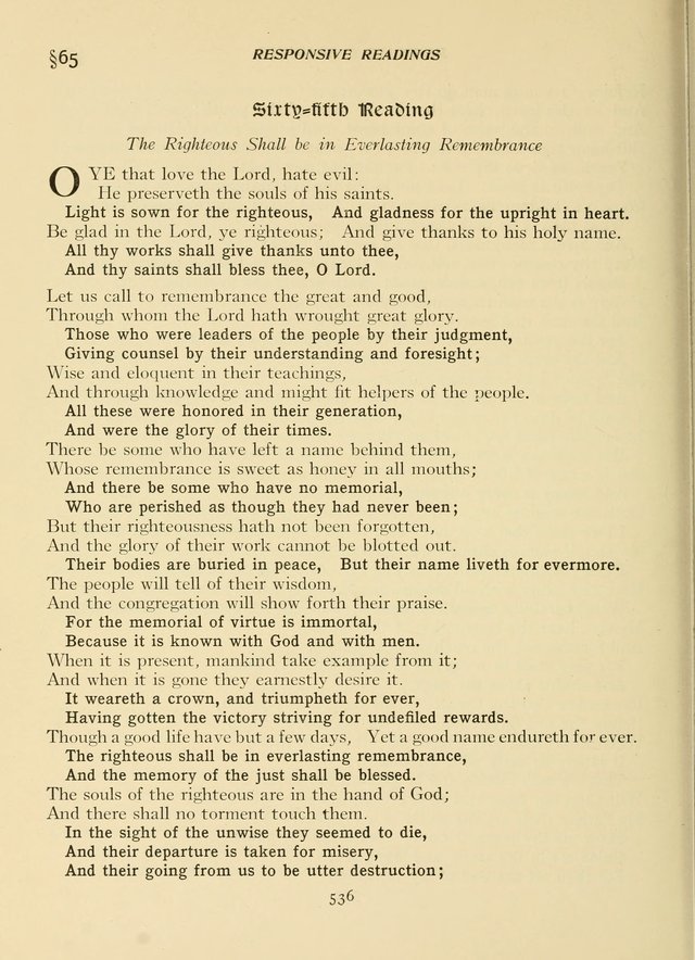 The Pilgrim Hymnal page 536