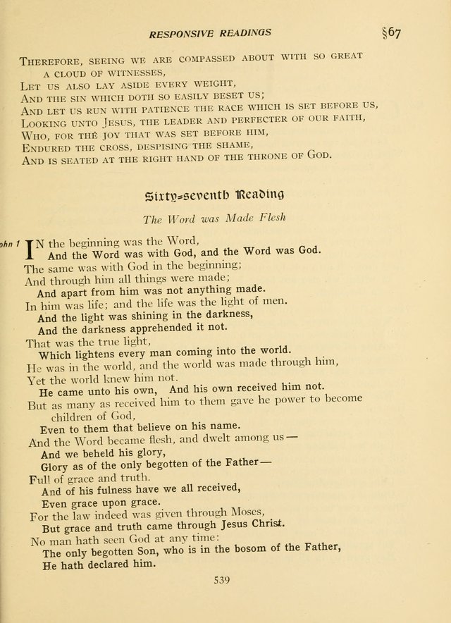 The Pilgrim Hymnal page 539