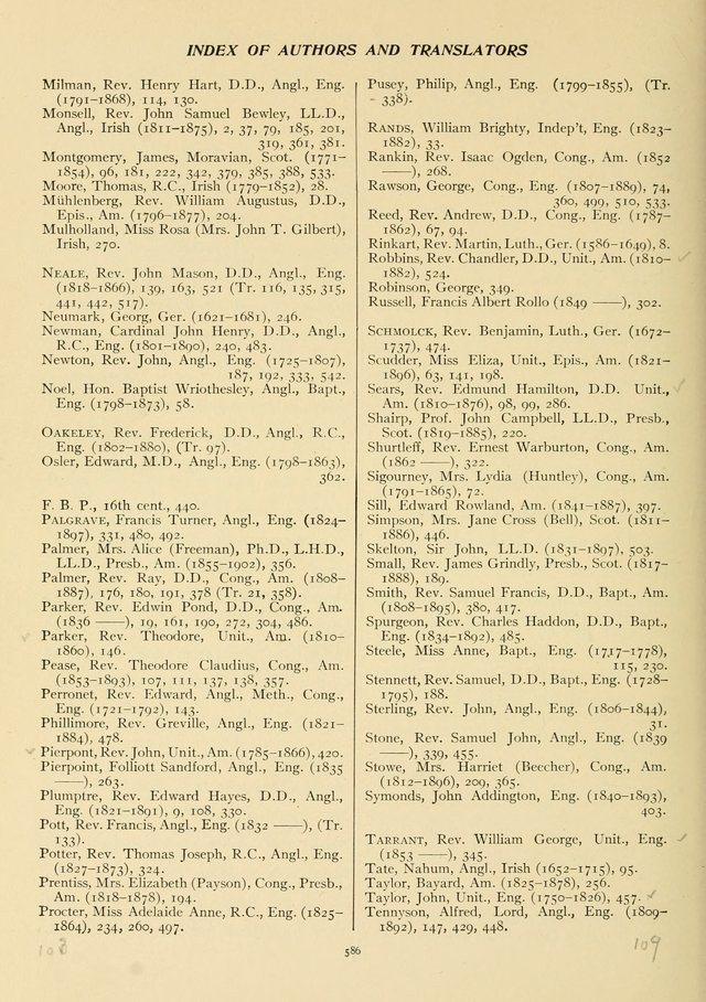 The Pilgrim Hymnal page 588