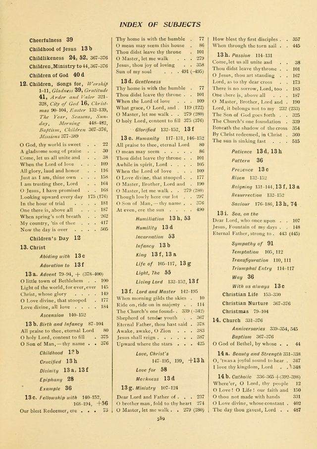 The Pilgrim Hymnal page 591