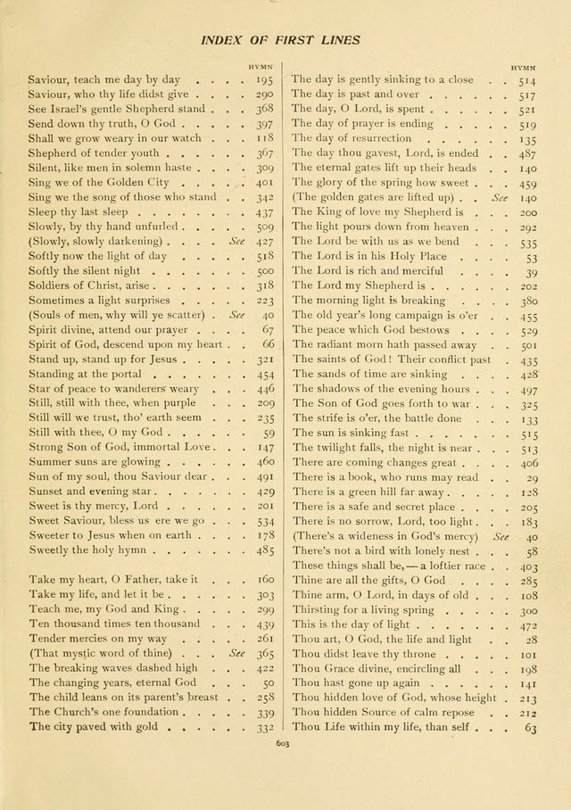 The Pilgrim Hymnal page 605