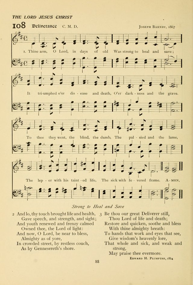 The Pilgrim Hymnal page 88