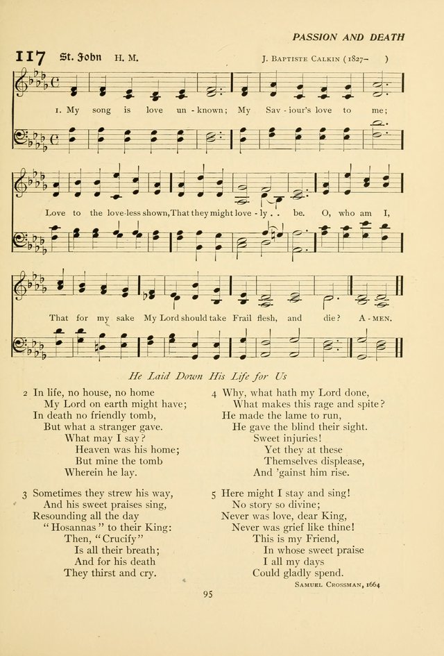 The Pilgrim Hymnal page 95