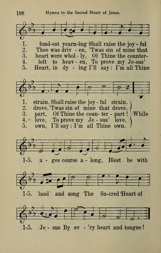 The Parish Hymnal page 188