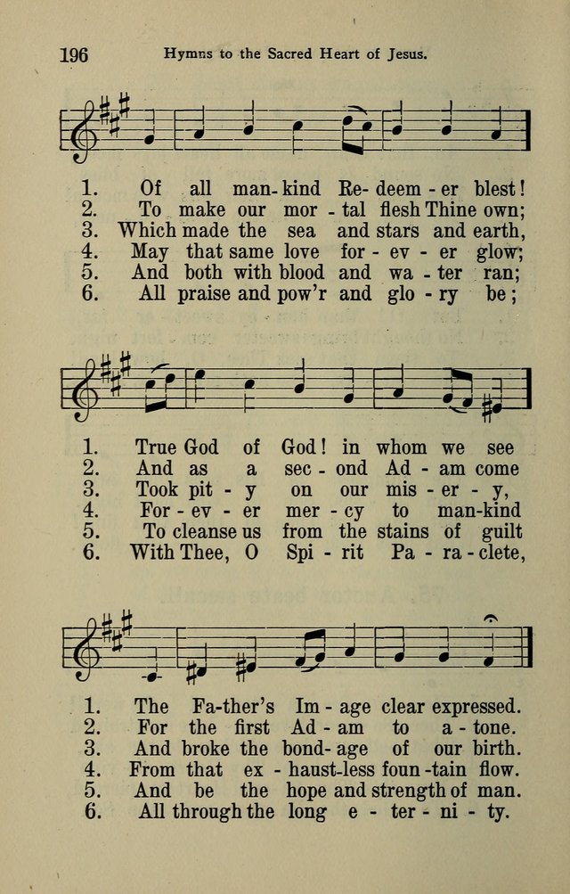 The Parish Hymnal page 196