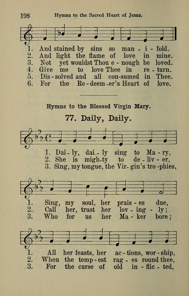 The Parish Hymnal page 198