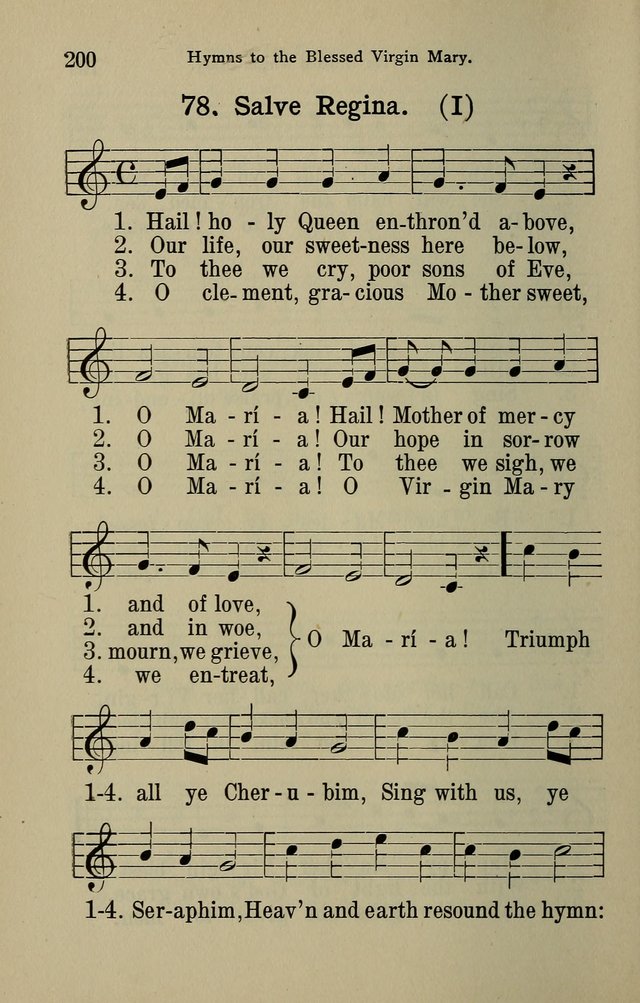 The Parish Hymnal page 200