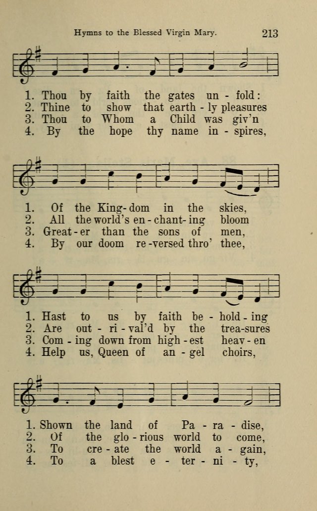 The Parish Hymnal page 213