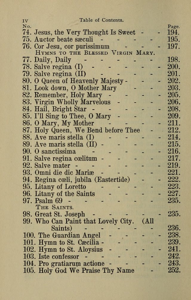 The Parish Hymnal page xii