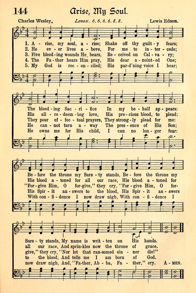 The Popular Hymnal page 101