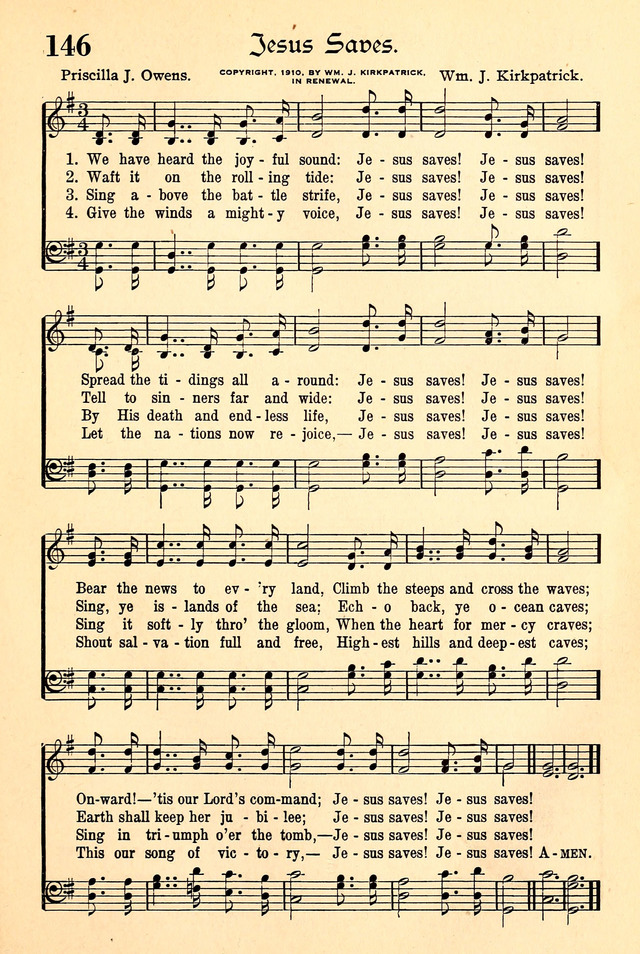 The Popular Hymnal page 103