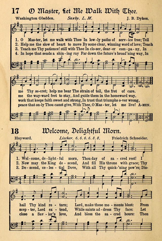 The Popular Hymnal page 12