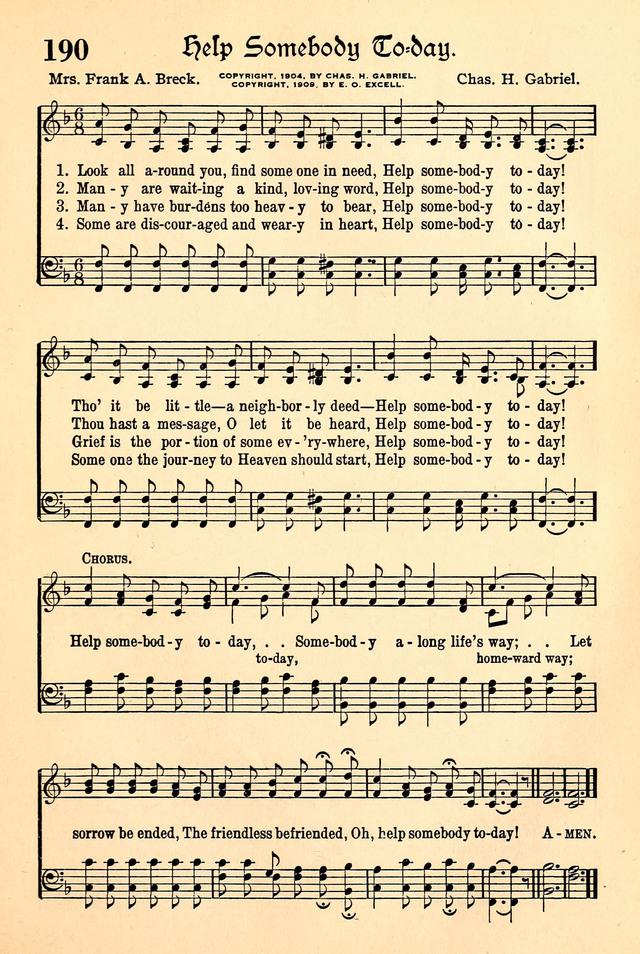 The Popular Hymnal page 147