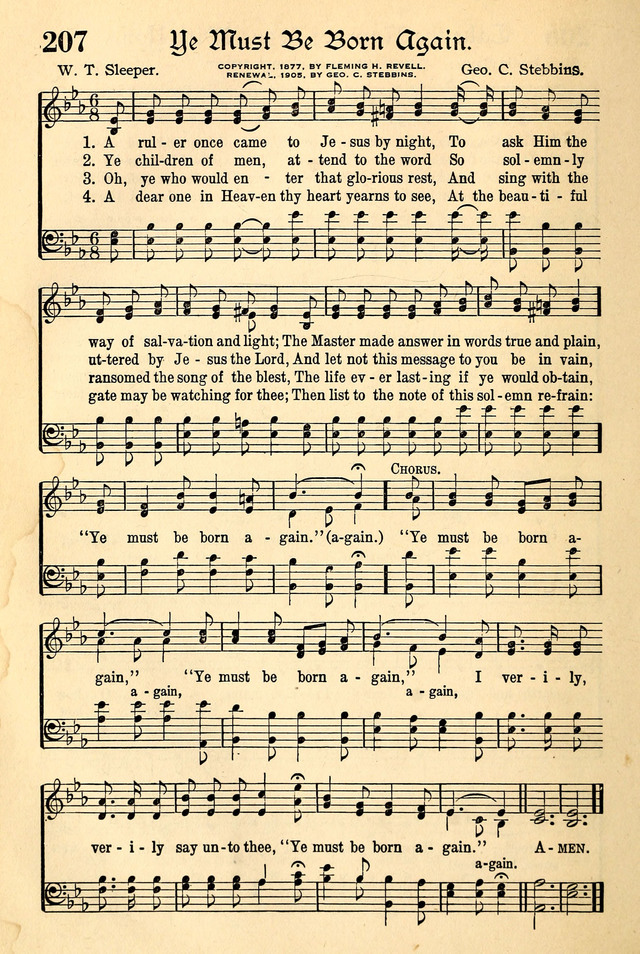 The Popular Hymnal page 164