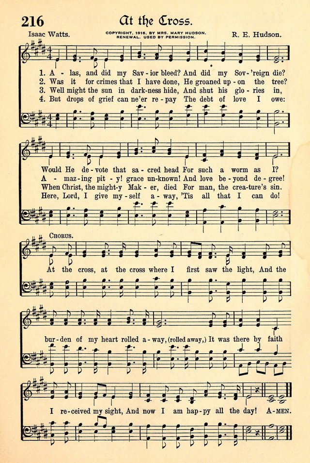 The Popular Hymnal page 173