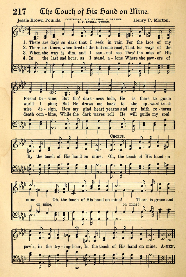 The Popular Hymnal page 174