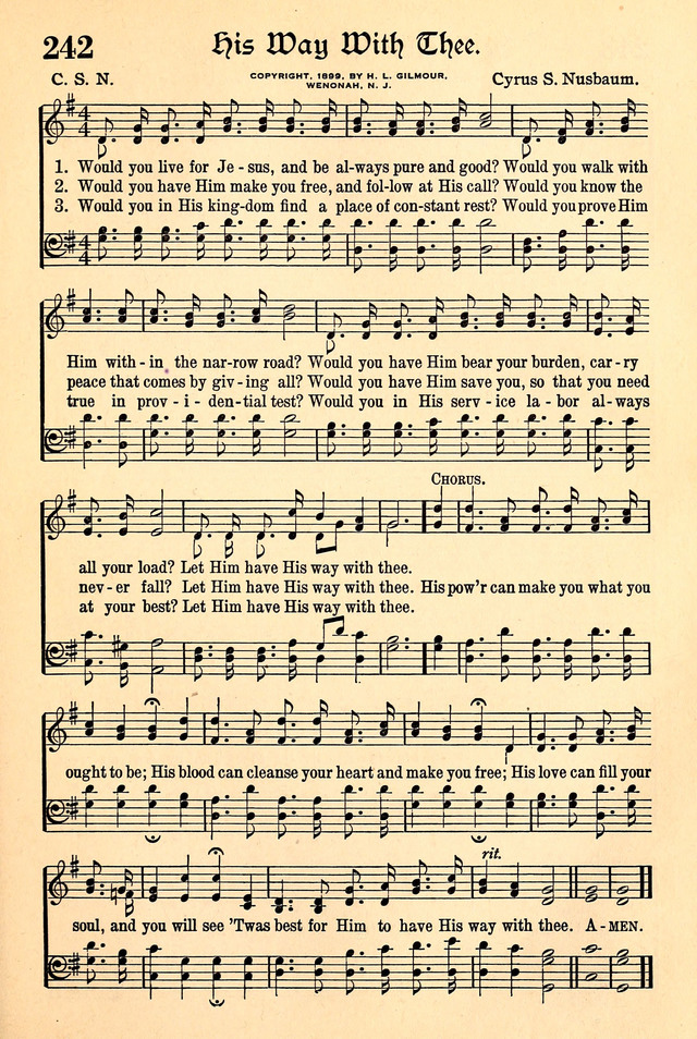 The Popular Hymnal page 199