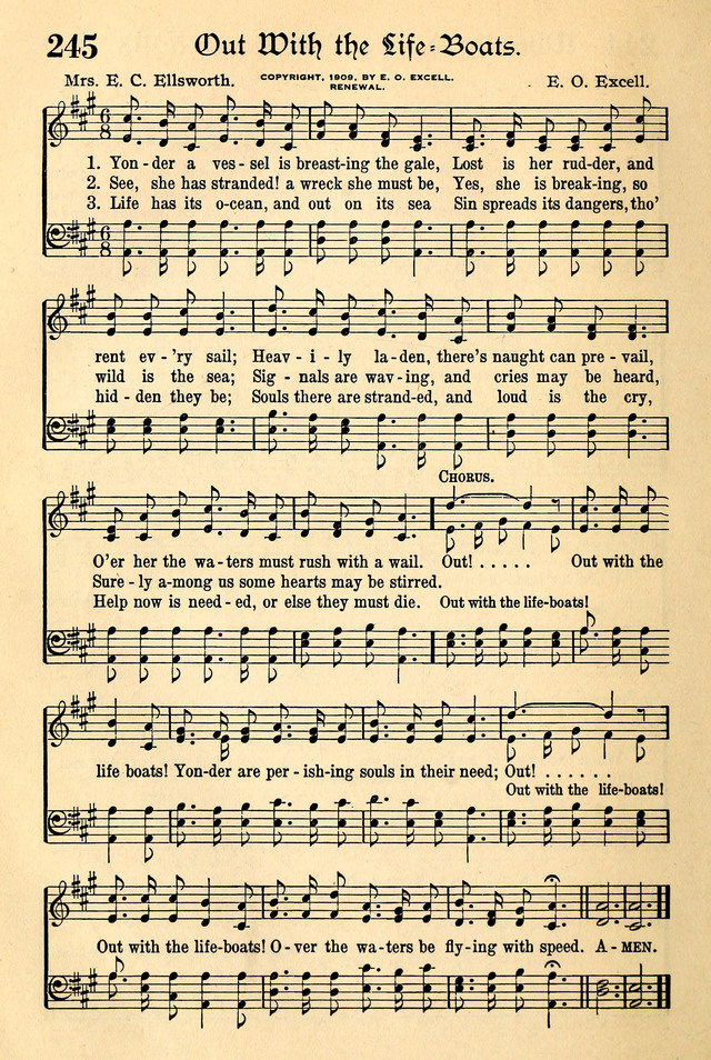 The Popular Hymnal page 202