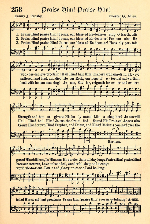 The Popular Hymnal page 215